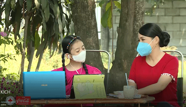 Tiểu phẩm truyền thông nâng cao nhận thức cộng đồng và hỗ trợ tiêm vaccine COVID-19 do Quỹ Coca Cola tài trợ