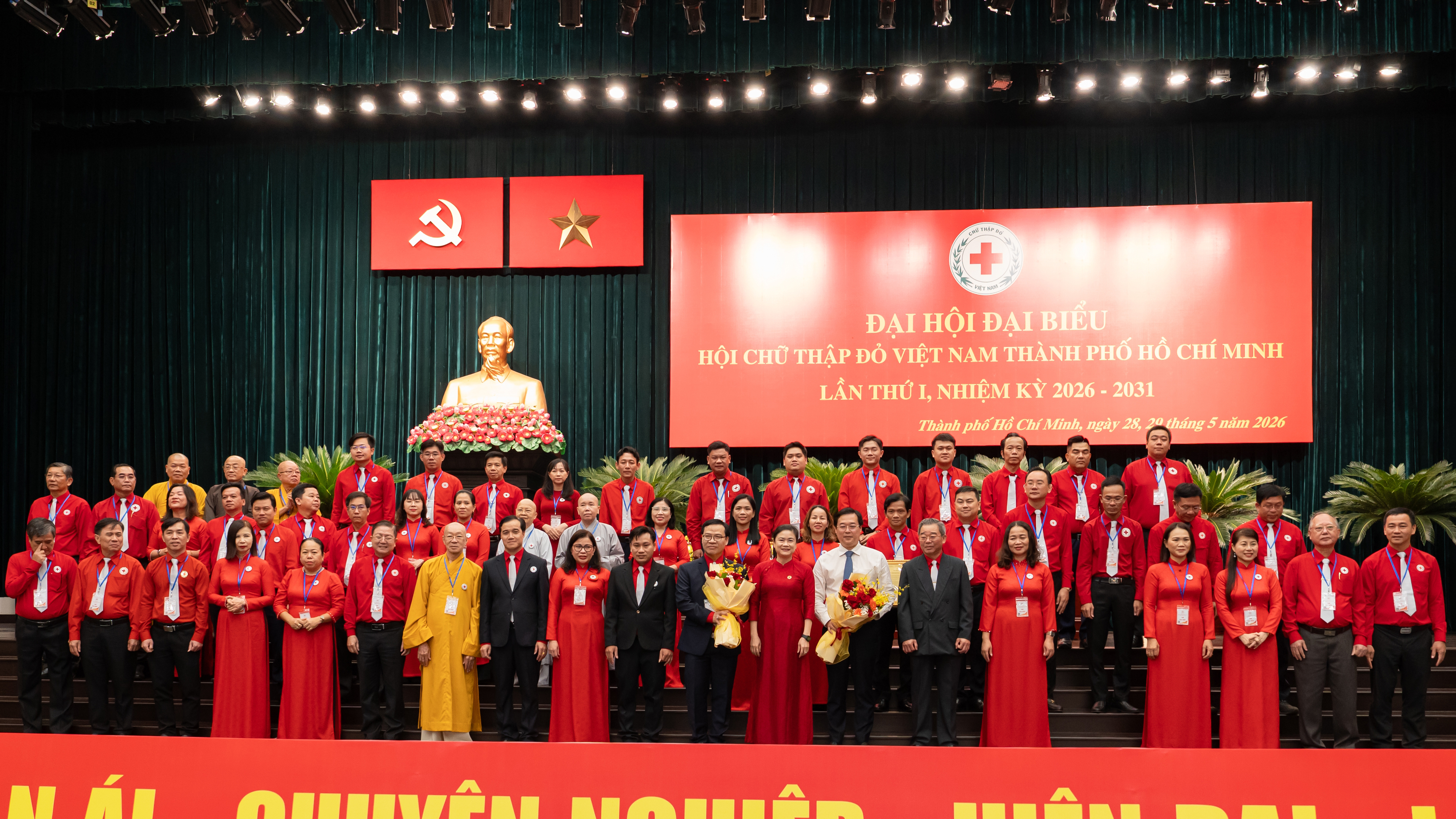 Đại biểu ra mắt tại Đại hội đại biểu Hội Chữ thập đỏ Việt Nam Thành phố Hồ Chí Minh lần thứ I, nhiệm kỳ 2026 – 2031